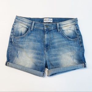Wildfox Bijoux Boyfriend Shorts